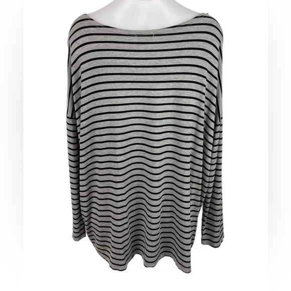 Piko 1988 Oversized long Sleeve Tee Black & Grey - Picture 3 of 10